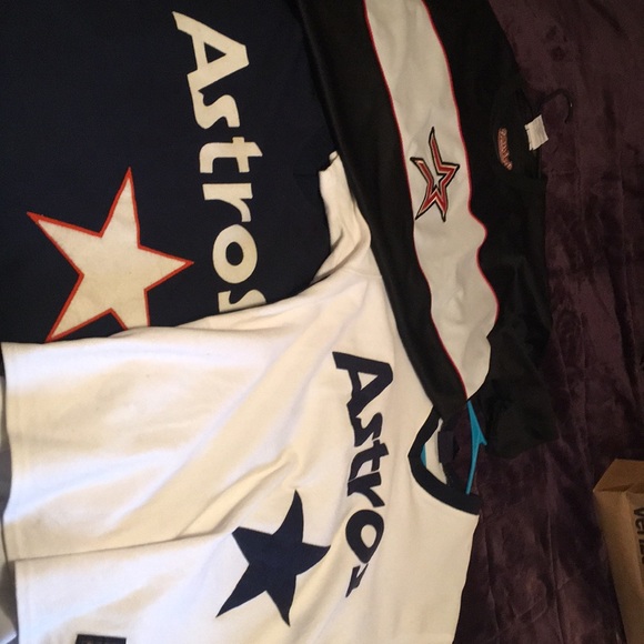 Three astros jersey’s - Picture 1 of 1